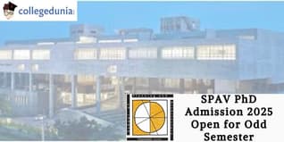 SPAV PhD Admission 2025 Open for Odd Semester; Apply Before March 15